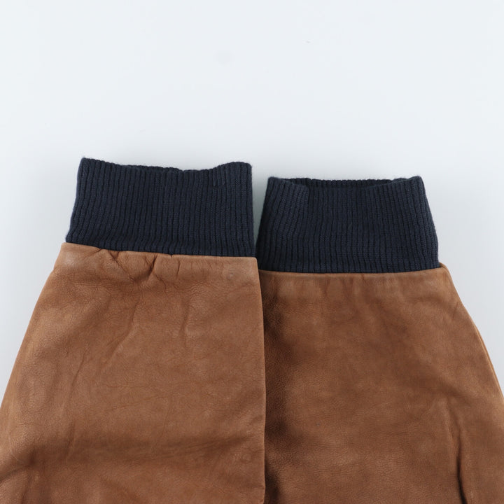 saxon leather sleeve wool varsity jacket award jacket varsity jacket made in canada men's xl /eaa408979