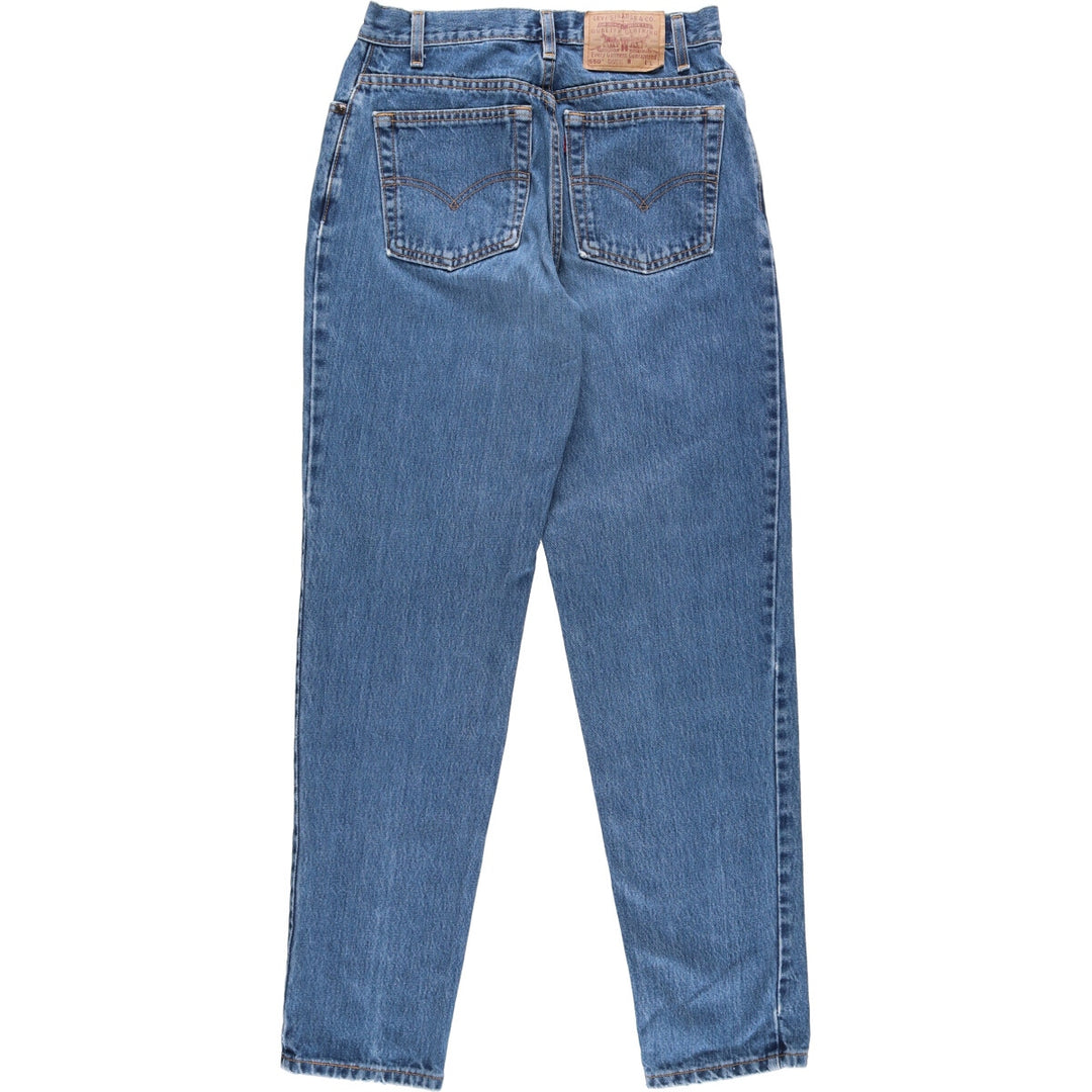 00'S Levi's 550 Relaxed Fit Tapered Leg Tapered Denim Pants Made in USA Women's L (w28) /eaa409004