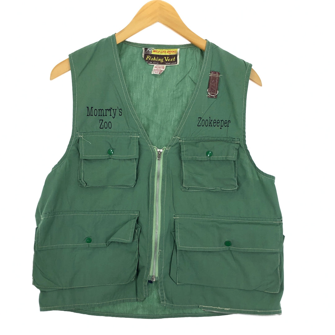 60s-70'S WILD LIFE BRAND Fishing Vest Men's M Vintage /eaa409109