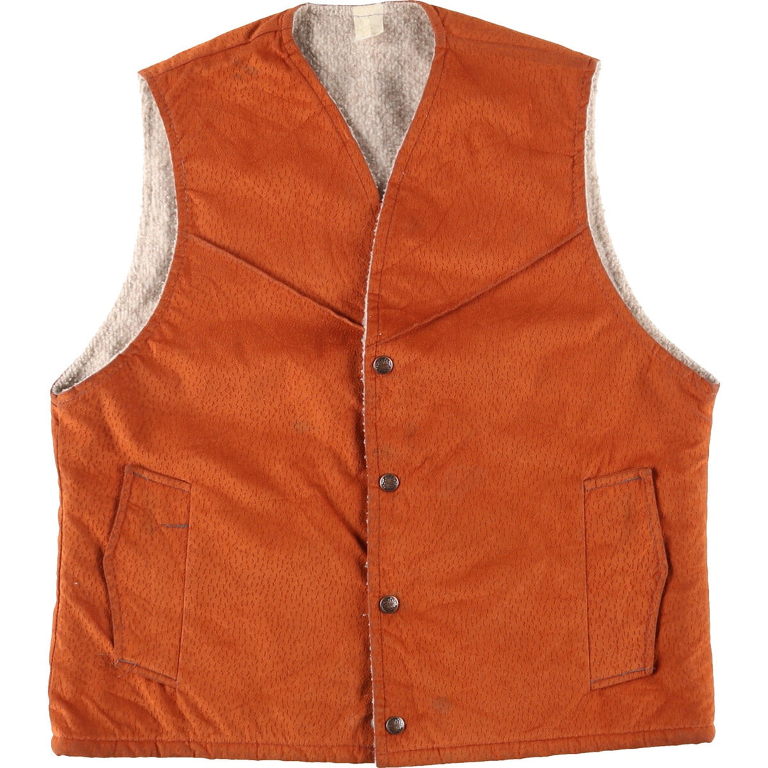 Vintage boa vest for men L /eaa409178