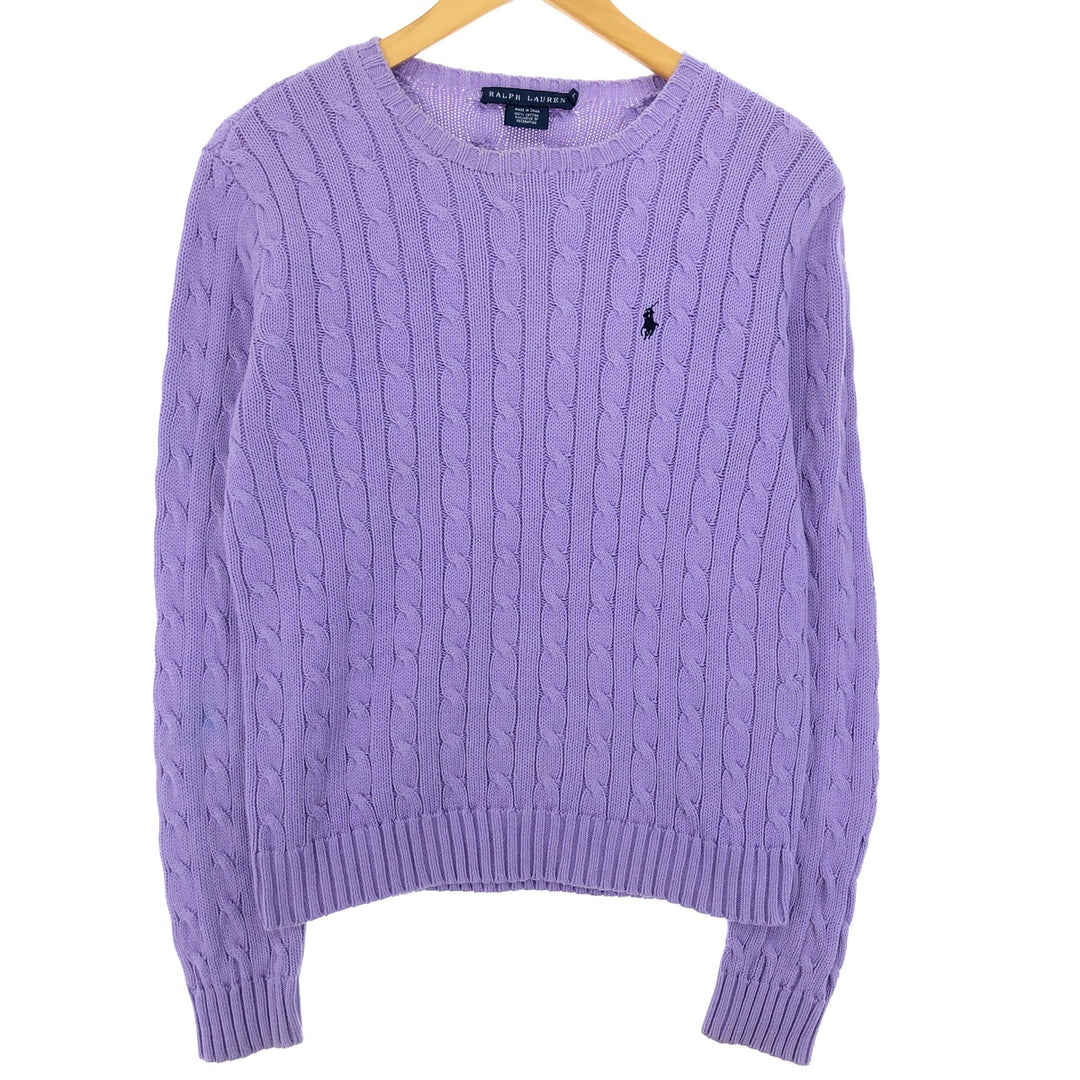 Ralph Lauren RALPH LAUREN Cotton knit sweater Women's L /eaa409246