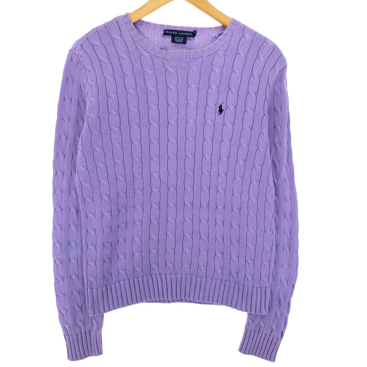 Ralph Lauren RALPH LAUREN Cotton knit sweater Women's L /eaa409246