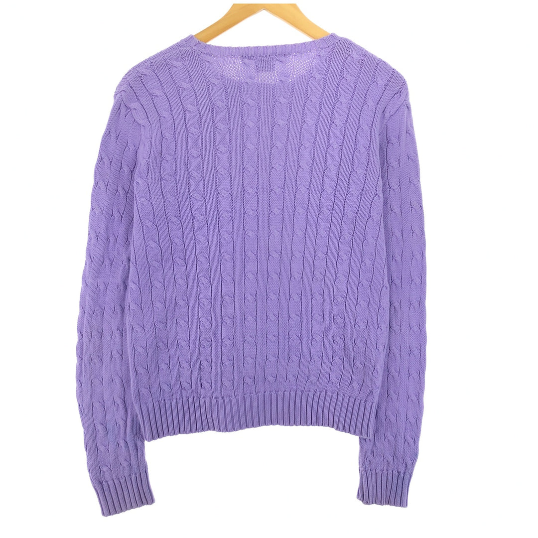 Ralph Lauren RALPH LAUREN Cotton knit sweater Women's L /eaa409246