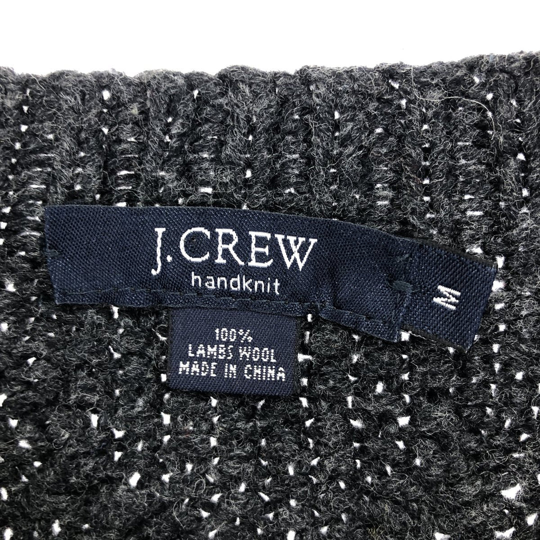 J.Crew HAND KNIT Fisherman Aran Knit Sweater Men's M /eaa409276