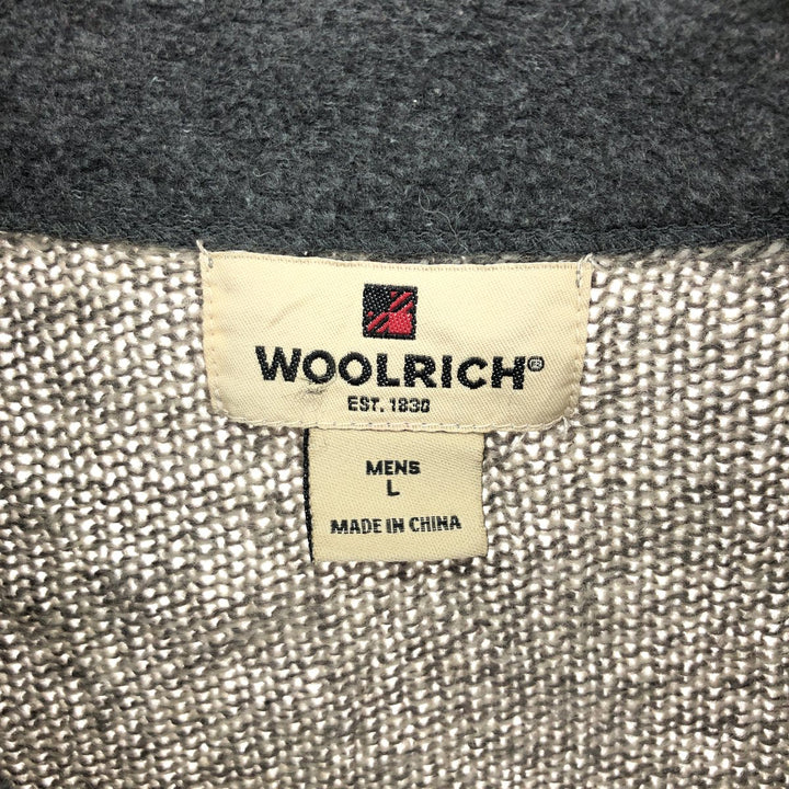 WOOLRICH Driver's knit sweater, men's L, vintage / eaa409280