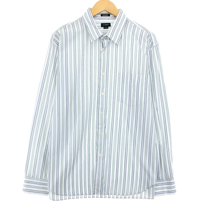 J.Crew Long Sleeve Striped Shirt Men's L /eaa409336