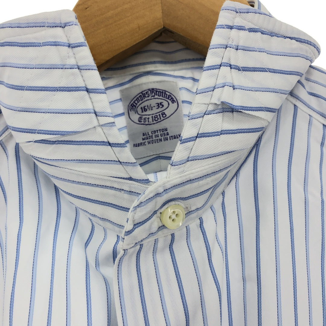 Brooks Brothers Est.1818 Long Sleeve Striped Shirt Made in USA Men's L /eaa409344