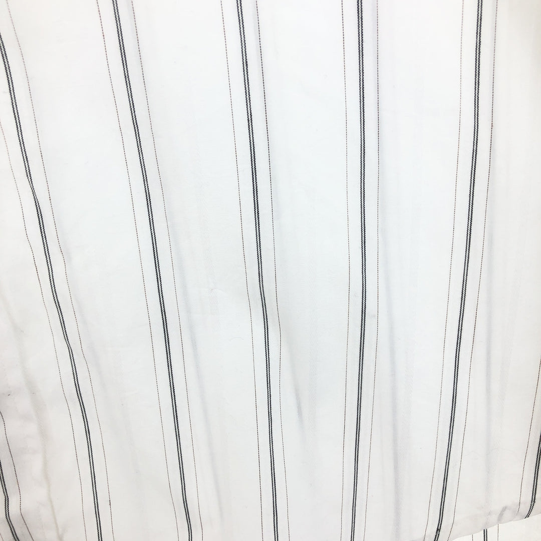 80s~ Christian Dior MONSIEUR long sleeve striped shirt made in USA men's M vintage /eaa409346
