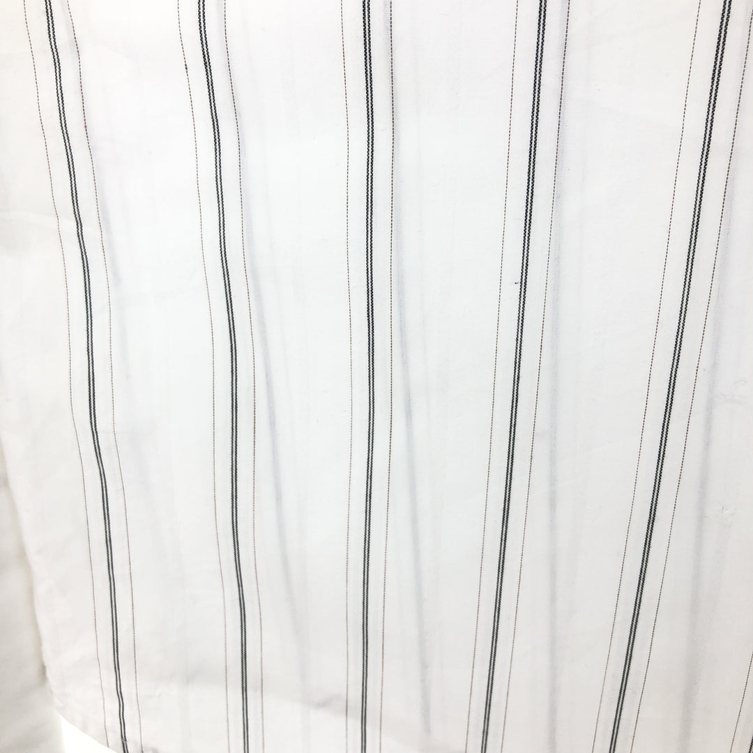 80s~ Christian Dior MONSIEUR long sleeve striped shirt made in USA men's M vintage /eaa409346