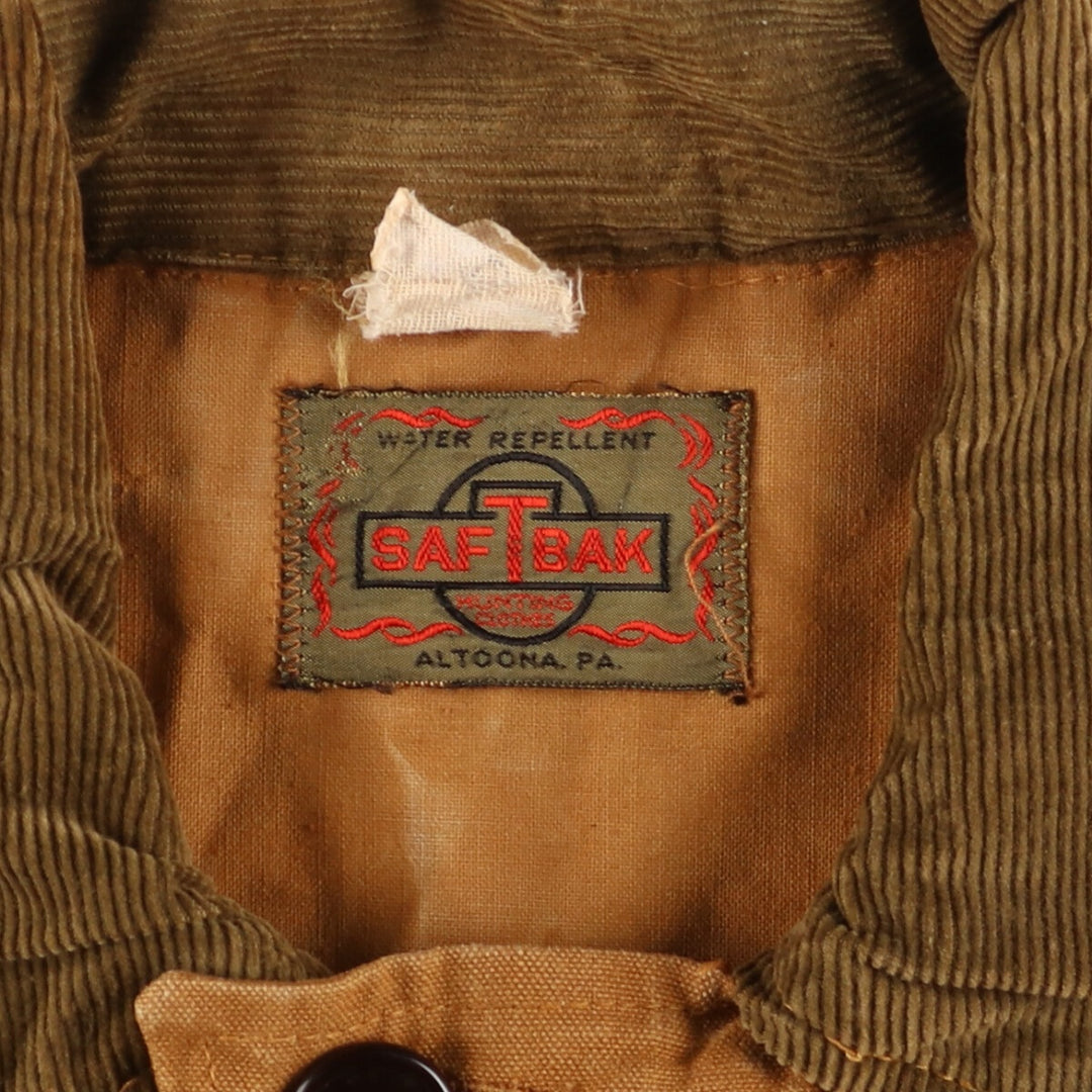 70'S SAFTBAK Duck Hunting Jacket Men's XL Vintage /eaa409720