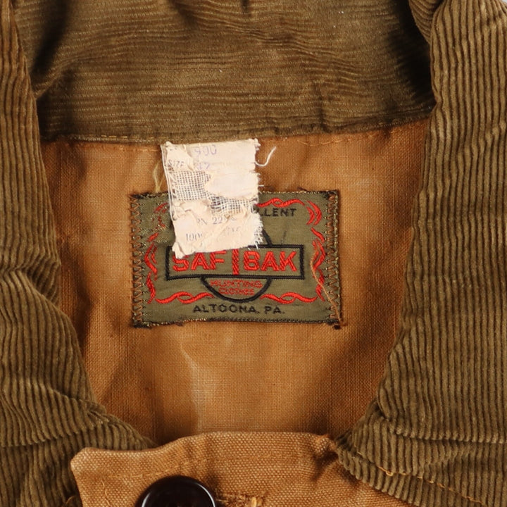 70'S SAFTBAK Duck Hunting Jacket Men's XL Vintage /eaa409720