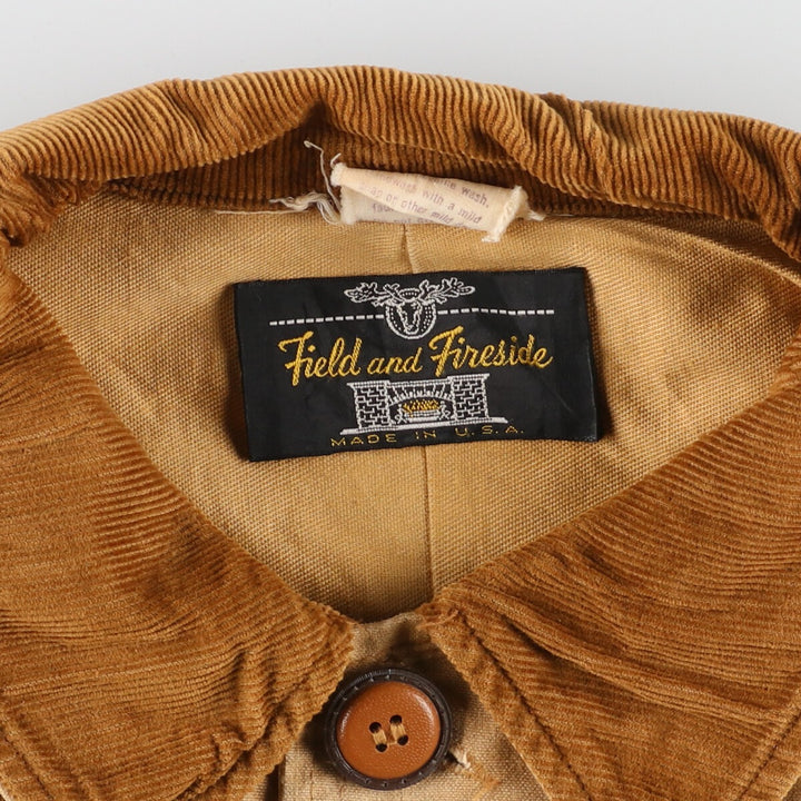 1960'S FIELD AND FIRESIDE Duck Hunting Jacket Made in USA Men's XL Vintage /eaa409721