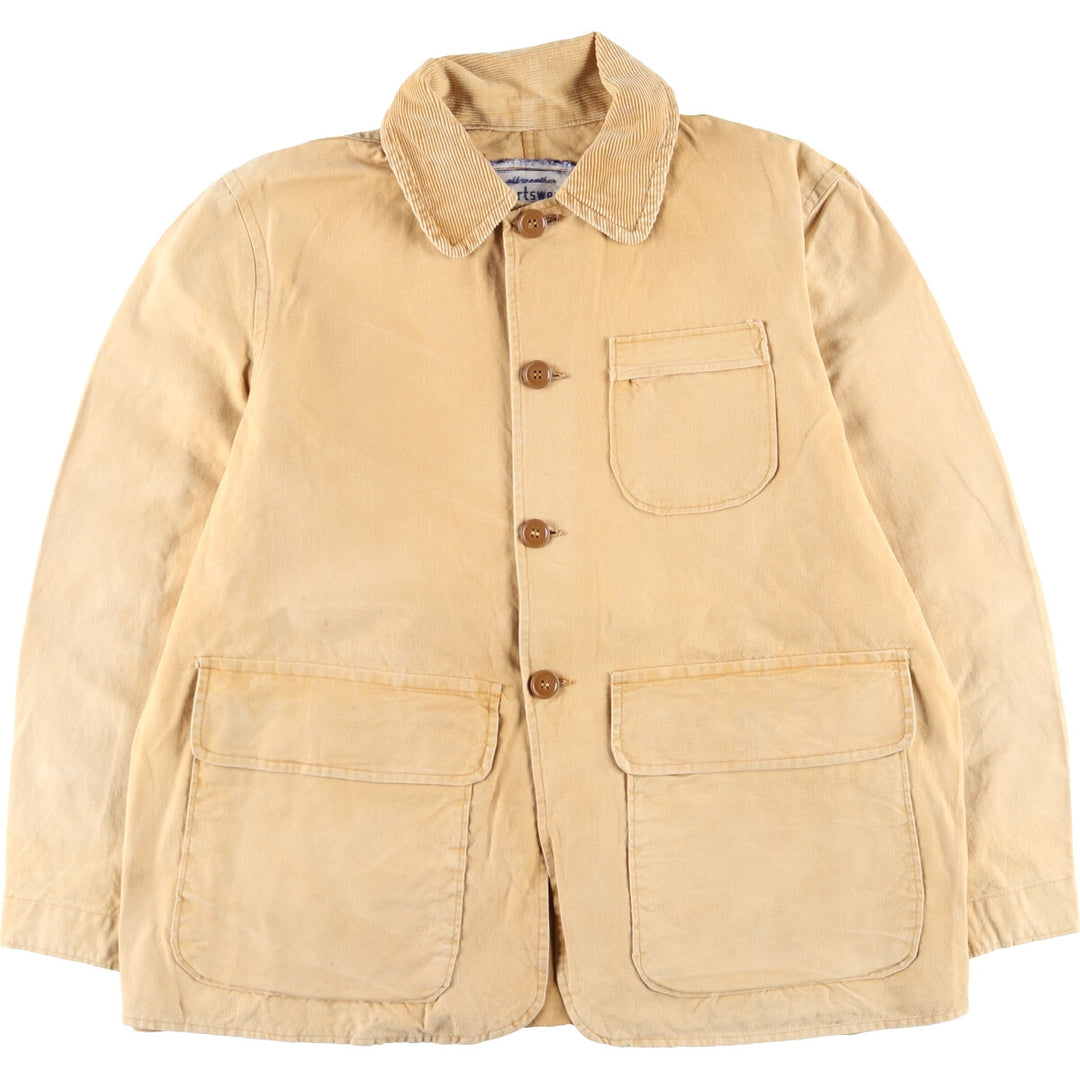 50s~ all erather sportswear duck hunting jacket men's L vintage /eaa409722