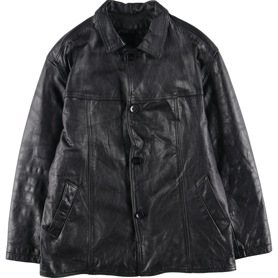 BIP Leather Car Coat Men's M /eaa409759