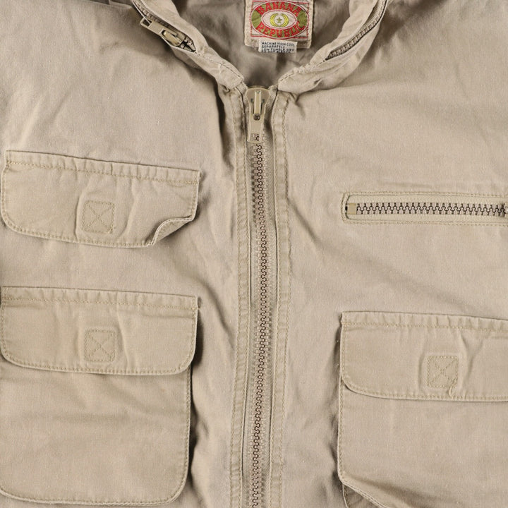 80'S Banana Republic Safari Vest Men's L Vintage /eaa409919