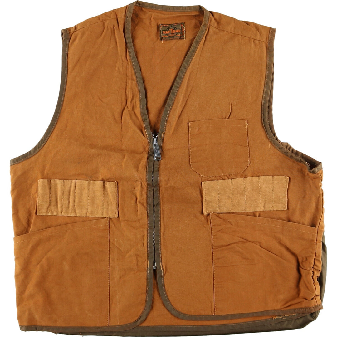 70's SAFTBAK Hunting Vest Men's L Vintage /eaa409922