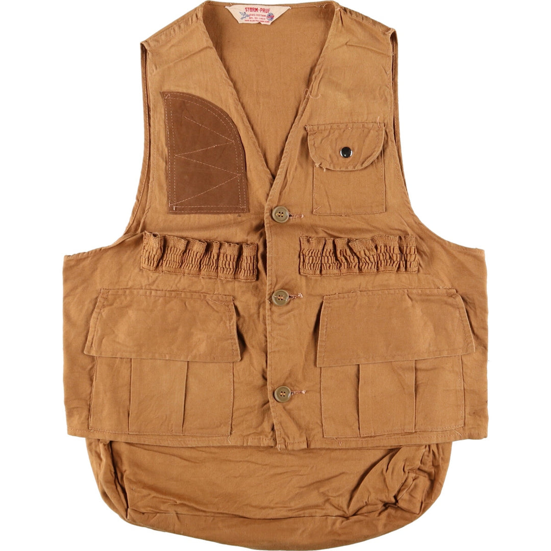 60s-70'S STORM-PURUF Hunting Vest Men's M Vintage /eaa409925