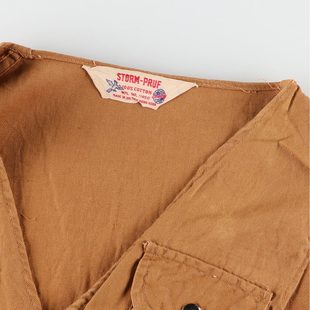 60s-70'S STORM-PURUF Hunting Vest Men's M Vintage /eaa409925