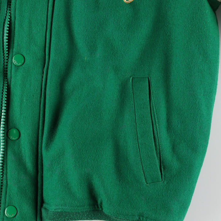 Akademiks Faux Leather Sleeve Wool Varsity Jacket Award Jacket Varsity Jacket Men's XL /eaa409951