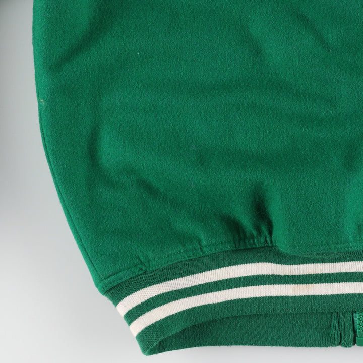 Akademiks Faux Leather Sleeve Wool Varsity Jacket Award Jacket Varsity Jacket Men's XL /eaa409951