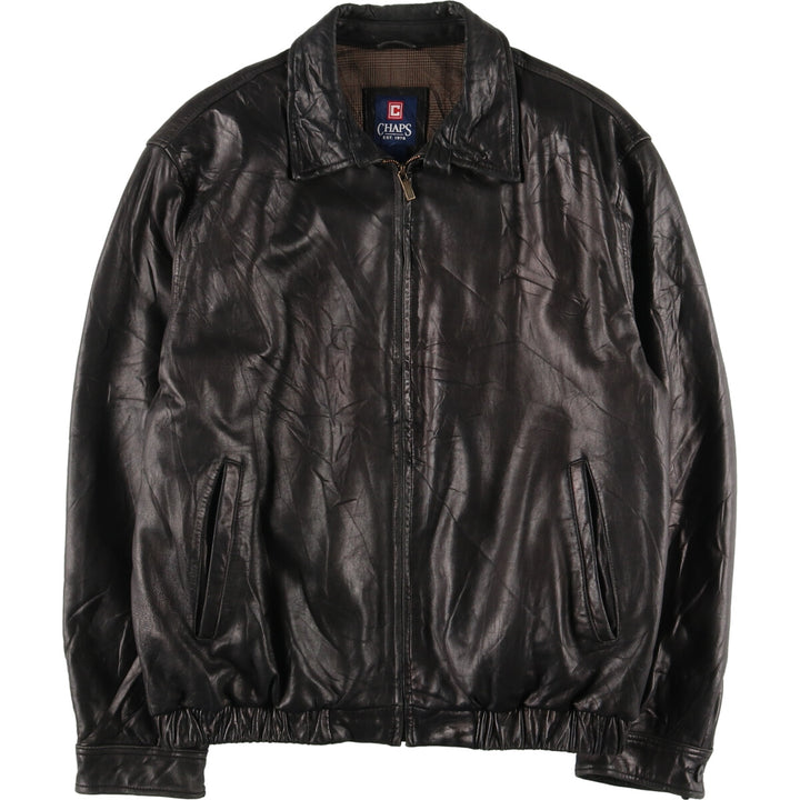 CHAPS Leather Blouson Type Men's L /eaa409957