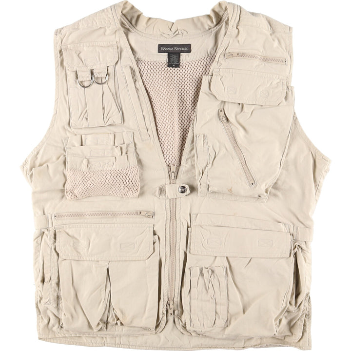 90'S Banana Republic Fishing Vest Men's M Vintage /eaa409971