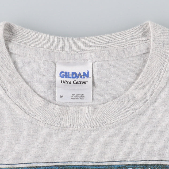 00'S Gildan RAY TROLL Art T-shirt Men's M size / eaa410058
