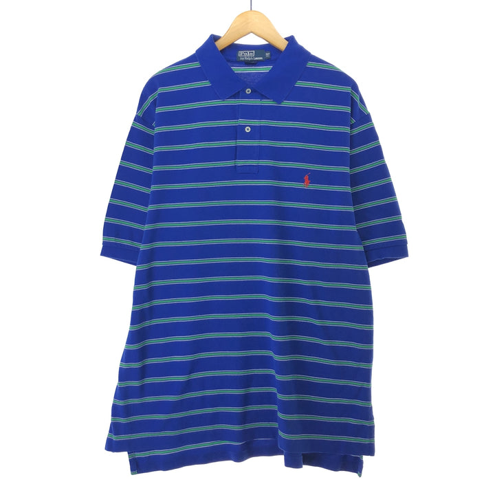 Ralph Lauren POLO by Ralph Lauren short sleeve striped polo shirt men's XL /eaa410071