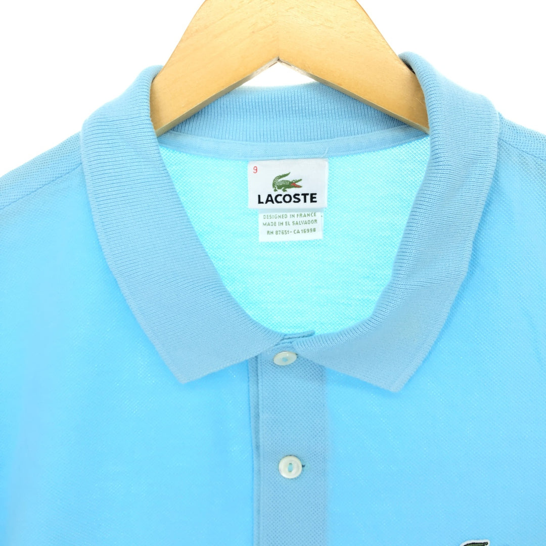 Lacoste LACOSTE French design short sleeve polo shirt size 9 men's XL /eaa410073