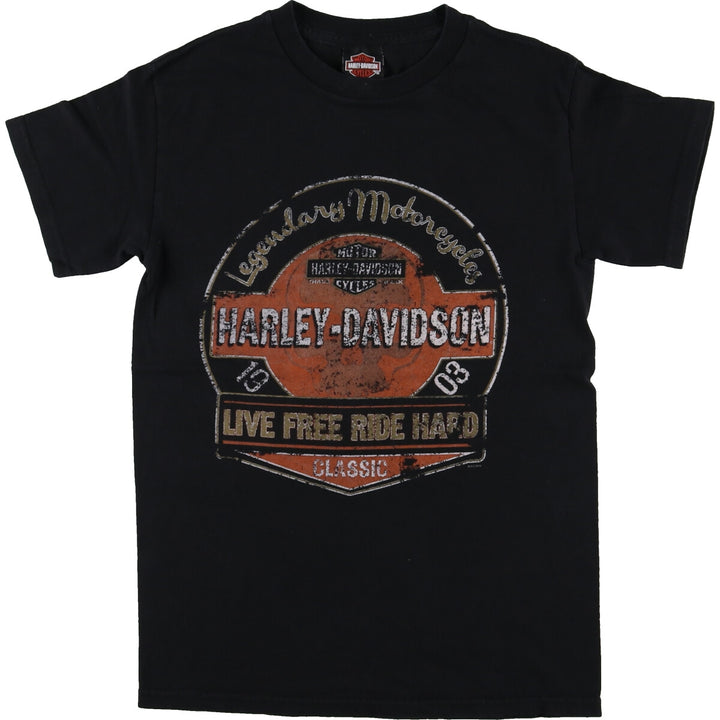 Harley-Davidson Motorcycle Bike T-shirt Men's S size / eaa410162