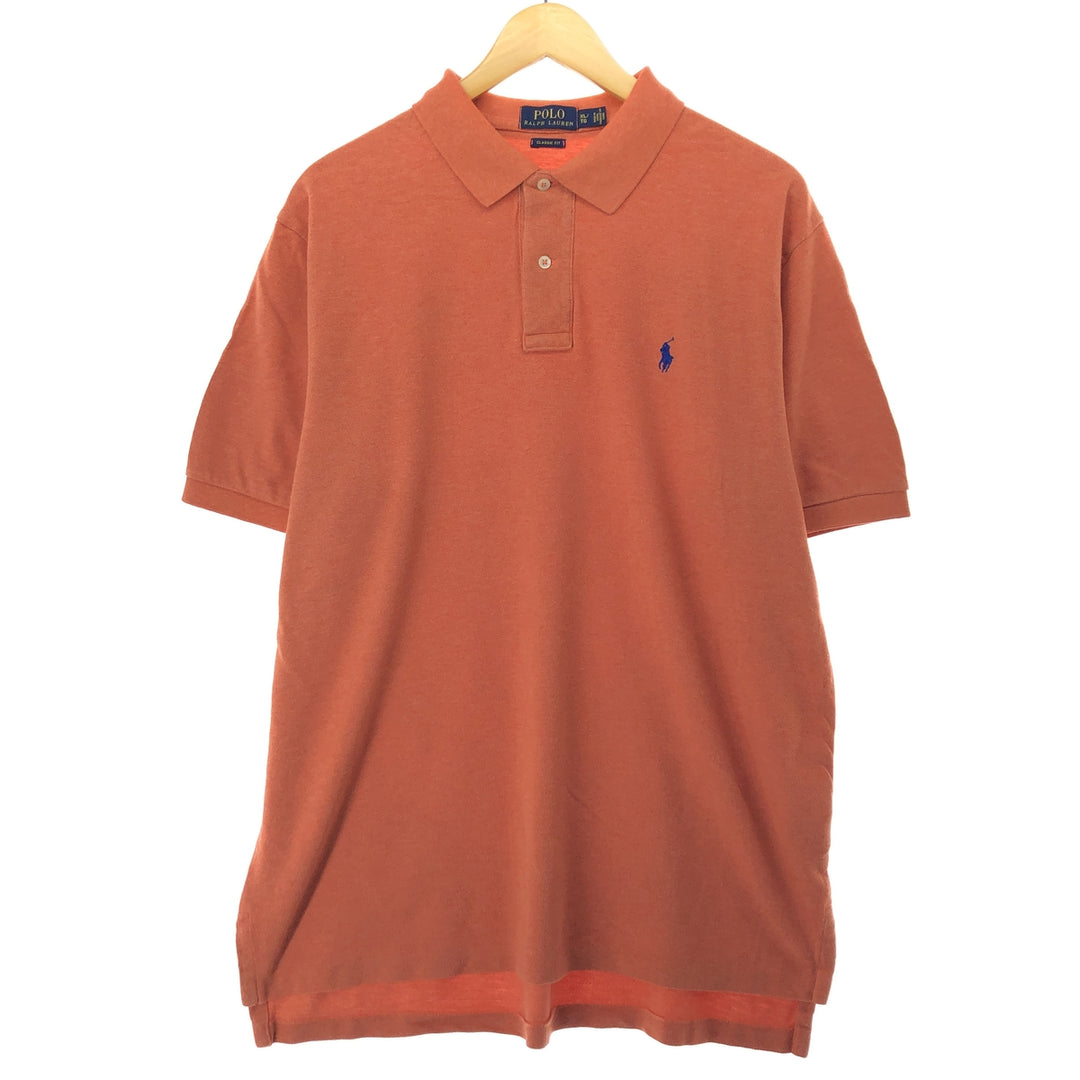 Ralph Lauren POLO RALPH LAUREN CLASSIC FIT short sleeve polo shirt men's XL /eaa410195