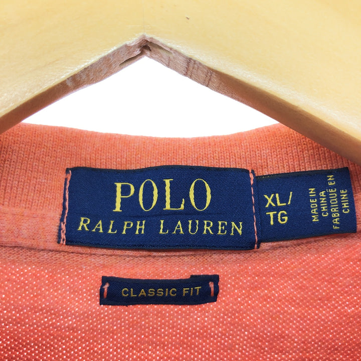 Ralph Lauren POLO RALPH LAUREN CLASSIC FIT short sleeve polo shirt men's XL /eaa410195