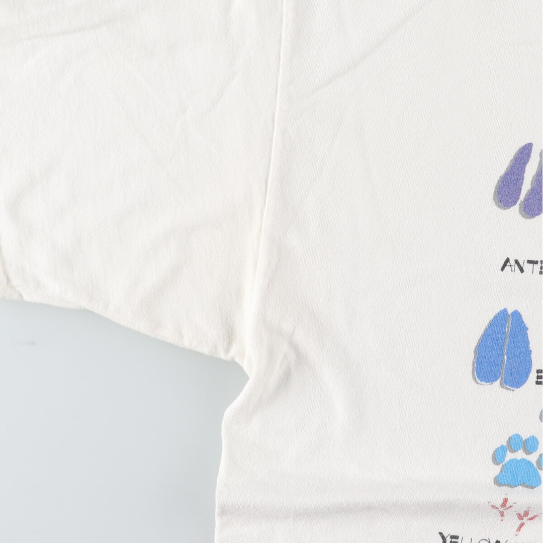 YELLOWSTONE NATIONAL PARK Yellowstone National Park Print T-shirt Men's XL /eaa410321