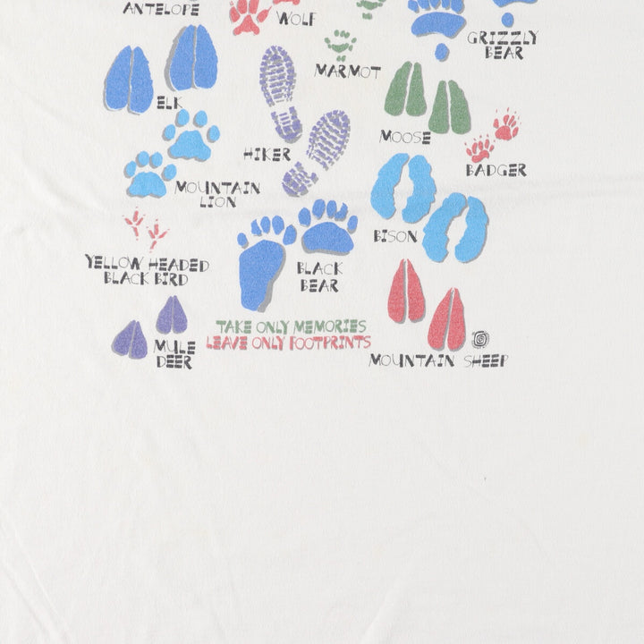 YELLOWSTONE NATIONAL PARK Yellowstone National Park Print T-shirt Men's XL /eaa410321