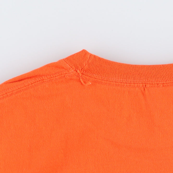 Harley-Davidson Hanes Motorcycle Bike T-shirt Men's XXL cotton orange type Vintage Second Hand