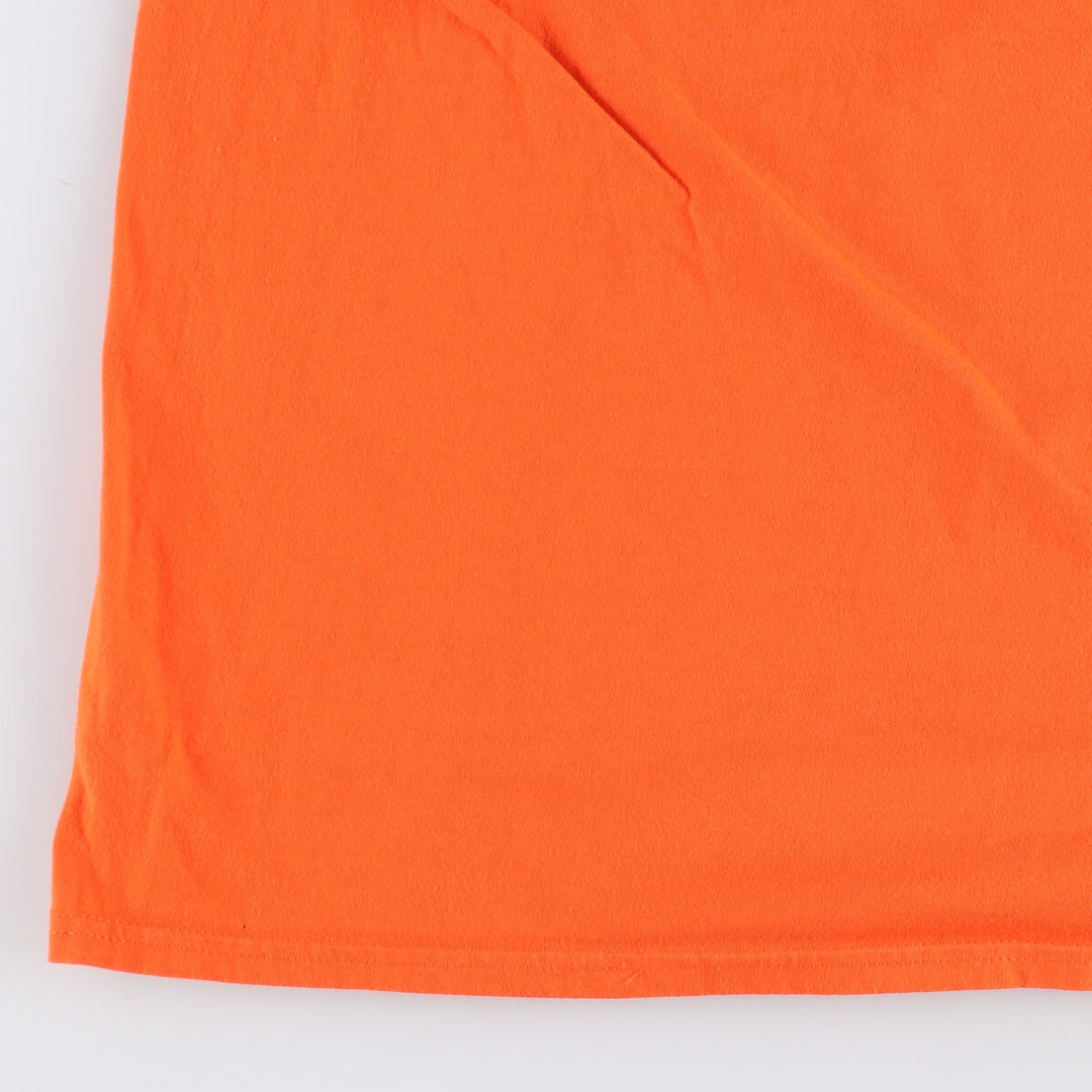 Harley-Davidson Hanes Motorcycle Bike T-shirt Men's XXL cotton orange type Vintage Second Hand