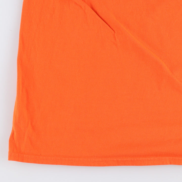 Harley-Davidson Hanes Motorcycle Bike T-shirt Men's XXL cotton orange type Vintage Second Hand