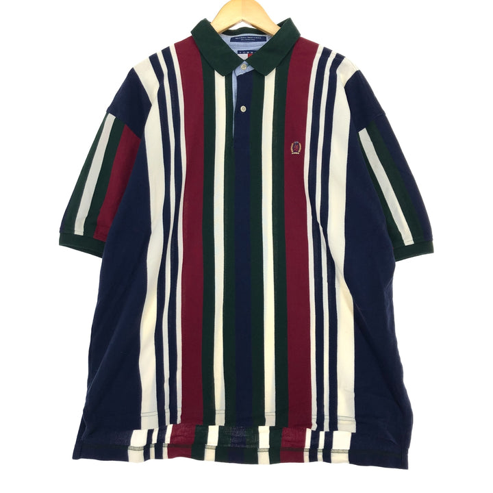 Tommy Hilfiger Short Sleeve Striped Polo Shirt Men's XL /eaa410416