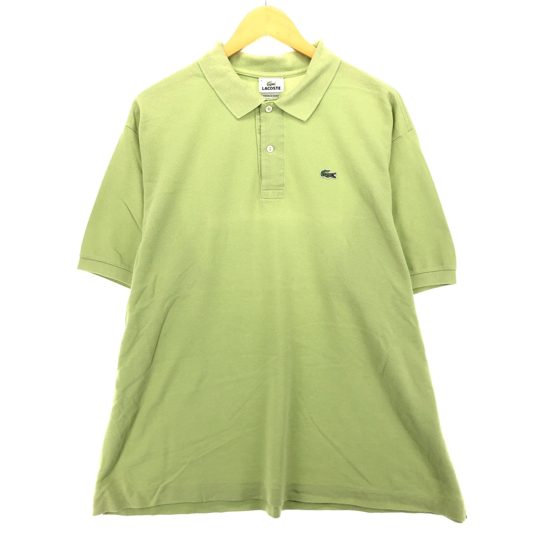 Lacoste LACOSTE French design short sleeve polo shirt size 9 men's XL equivalent /eaa410446