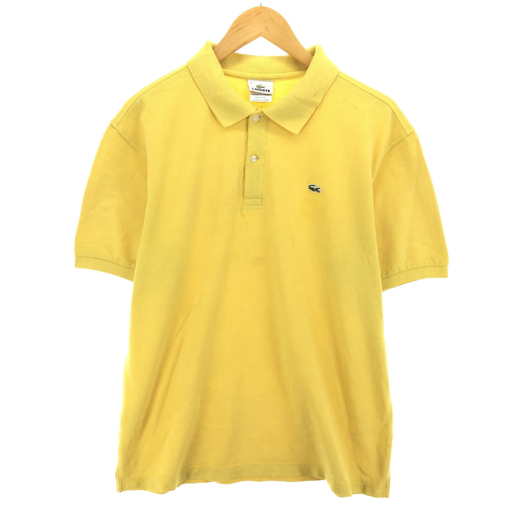 Lacoste LACOSTE French design short sleeve polo shirt No. 7 Men's XXL equivalent / eaa410459