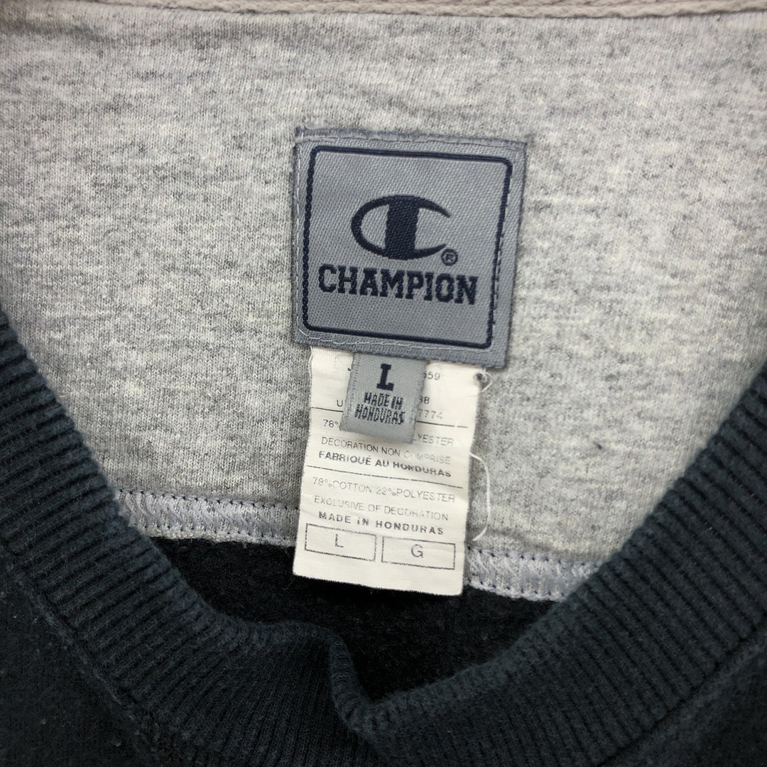 Champion One Point Logo Sweatshirt Trainer Men's L /eaa410466