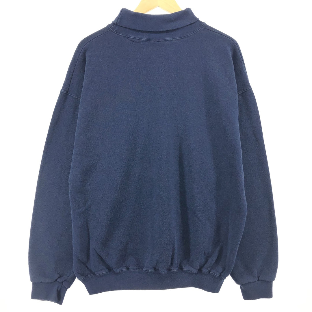 90'S PLUMA Turtleneck Plain Blank Sweatshirt Trainer Made in USA Men's L Vintage /eaa410473