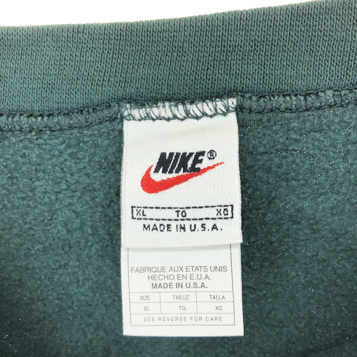 90'S Nike One Point Logo Sweatshirt Trainer Made in USA Men's XL Vintage /eaa410477