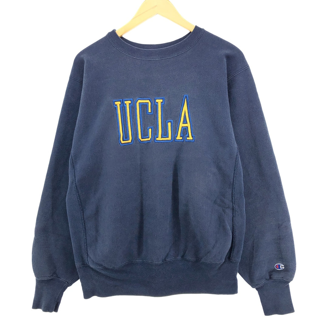 90'S Champion Reverse Weave Embroidered Tag UCLA College Sweatshirt Trainer Made in USA Men's L Vintage /eaa410489