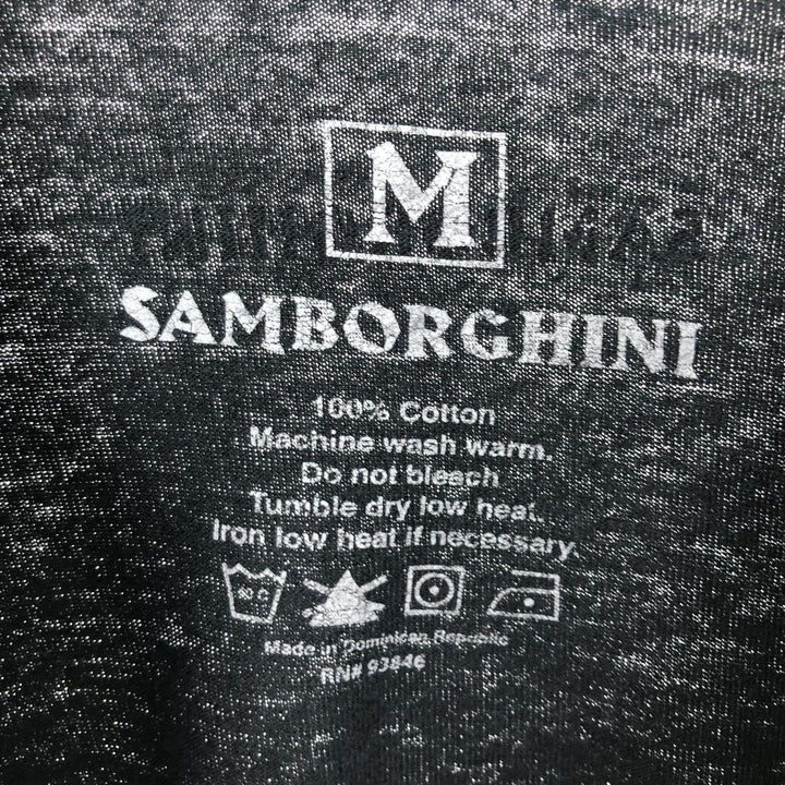 SAMBORGHINI Long T-shirt, Men's M size /eaa410560