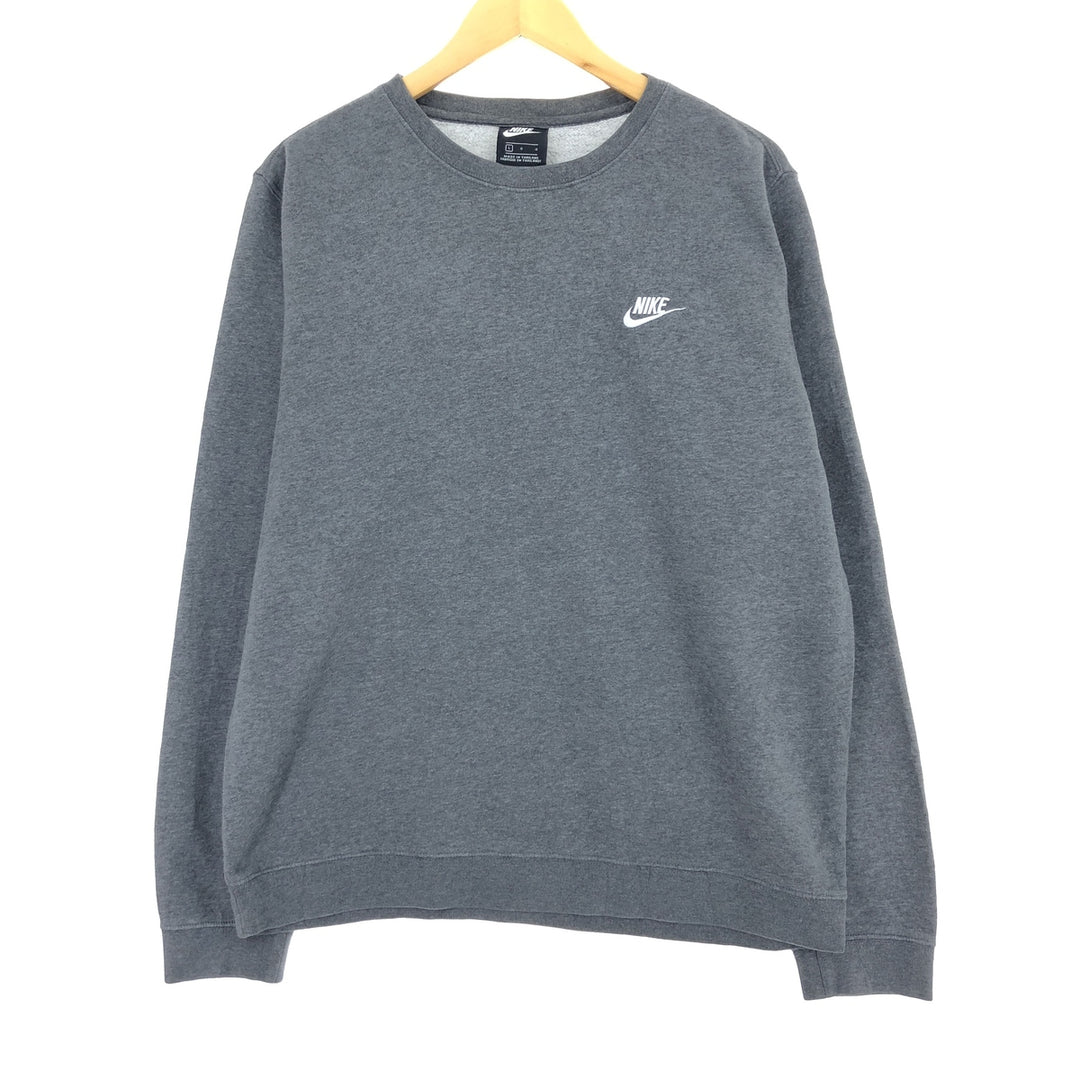 Nike One Point Logo Sweatshirt Trainer Men's L /eaa410616