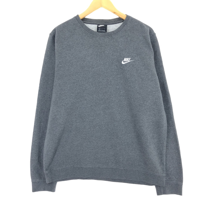 Nike One Point Logo Sweatshirt Trainer Men's L /eaa410616