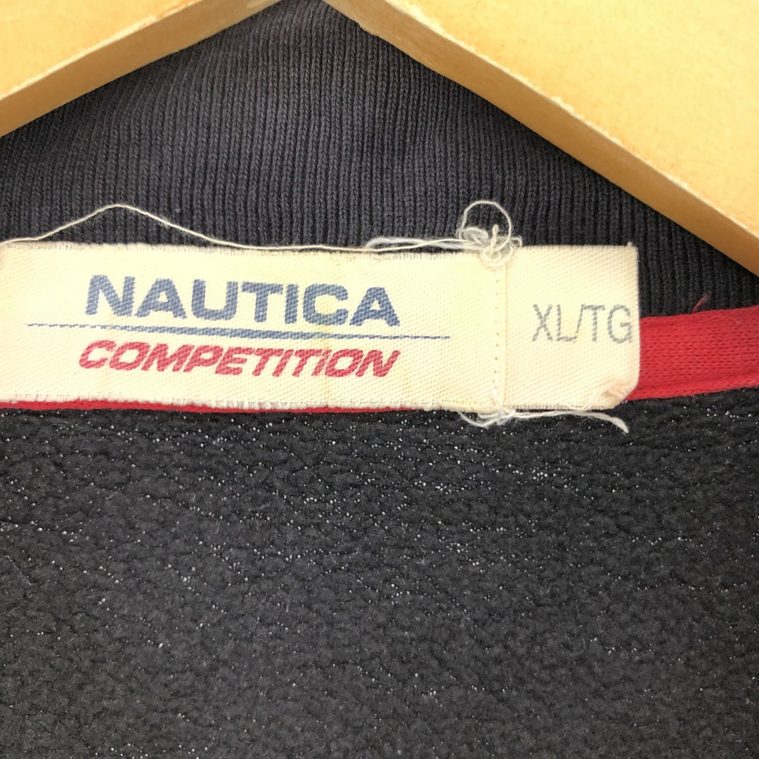 90'S Nautica Competition Half Zip Sweatshirt, Men's XL, Vintage /eaa410621