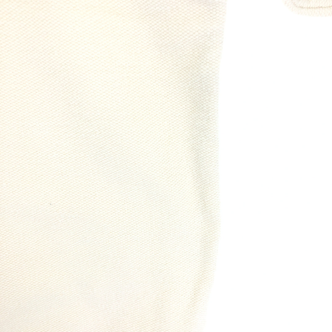 90'S Land's End collared half button plain blank sweatshirt sweatshirt made in USA men's XL vintage /eaa410644