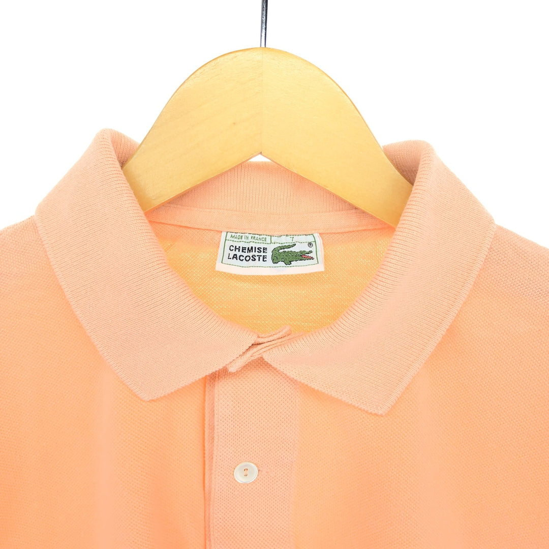 80'S Lacoste LACOSTE CHEMISE French Lacoste short sleeve polo shirt made in France size 7 men's L vintage /eaa410700